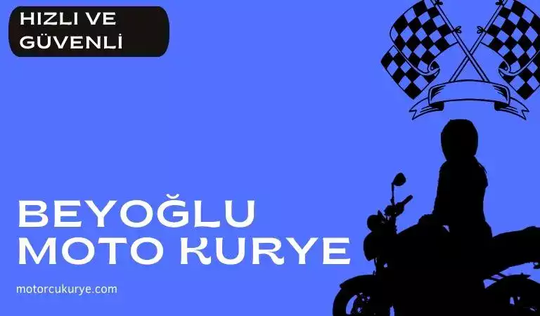 Beyoğlu motorcu kurye