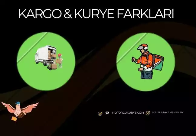 Kargo ile kurye arasındaki farklar