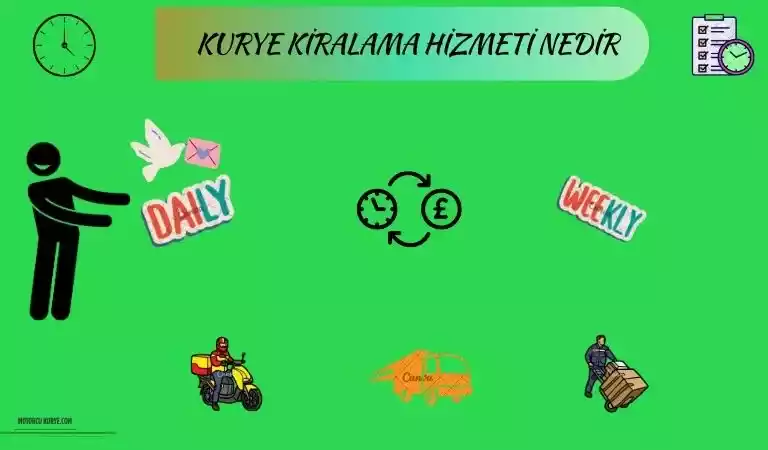 Kurye kiralama hizmeti