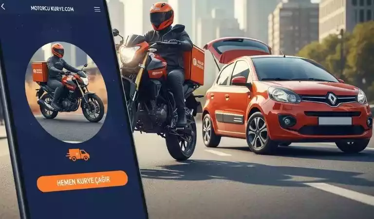 Moto kurye çağır