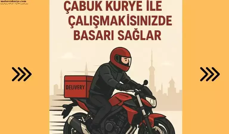 Çabuk kurye ile çalışmak