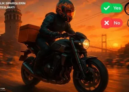 Dakikalarla yarışan teslimat