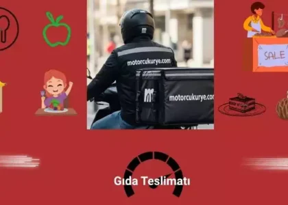 Kurye ile gıda gönderimi