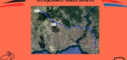 Arnavutköy'den Ataşehir'e hızlı kurye