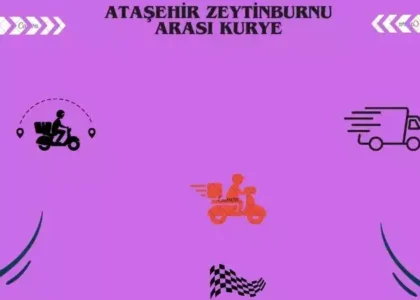 Ataşehir'den Zeytinburnu arası kurye