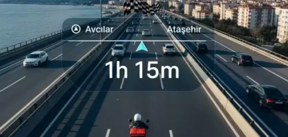 Avcılar'dan Ataşehir Arası Kurye Süresi