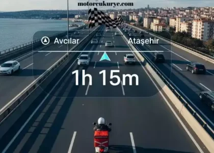Avcılar'dan Ataşehir Arası Kurye Süresi